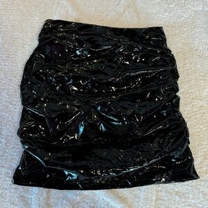 Shein Patent Leather Bodycon Skirt